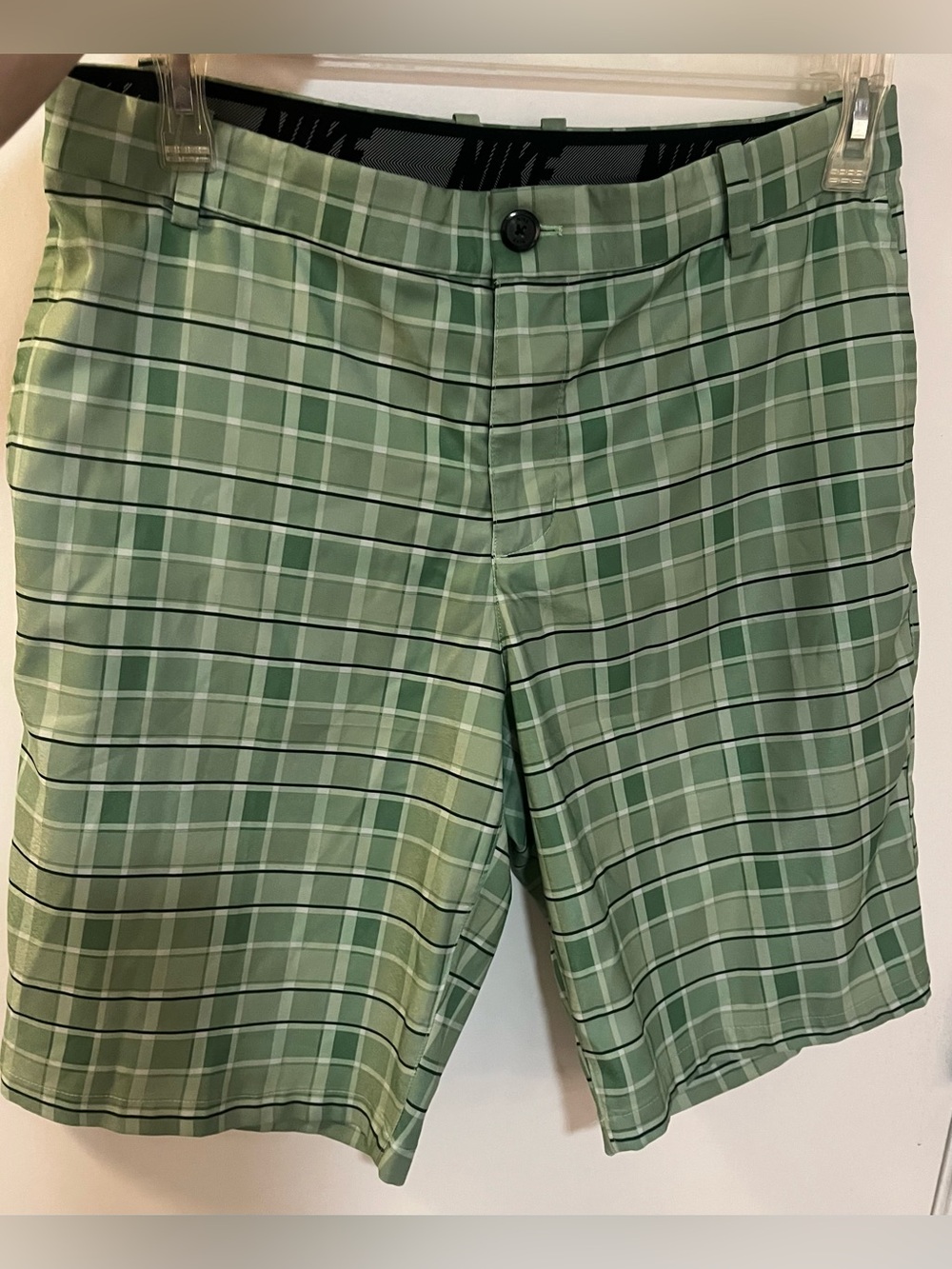 Nike Golf Dri-FIT Flex Plaid Shorts - (Men's Size Medium/34)